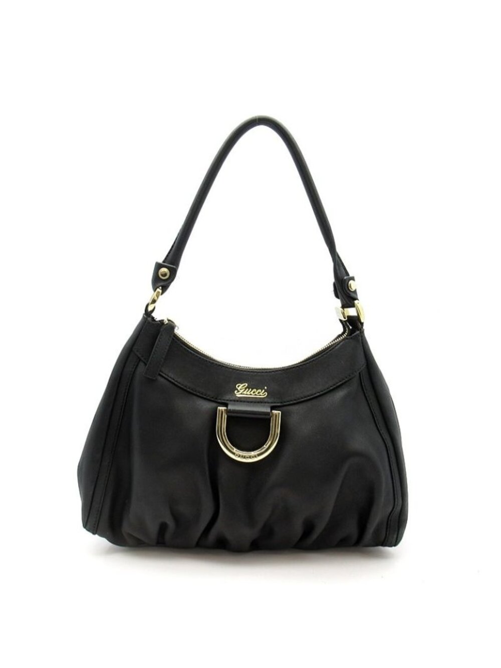Gucci Abbey Shoulder Bag Leather Black